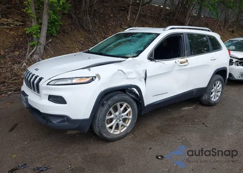 2016 Jeep Cherokee Latitude from USA, damaged, VIN 1C4PJMCB4GW117832